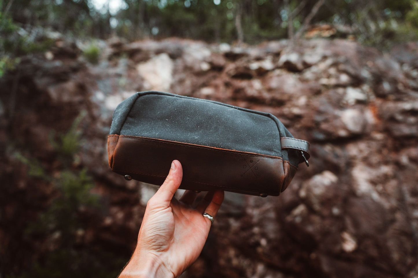 Canvas Toiletry Bag
